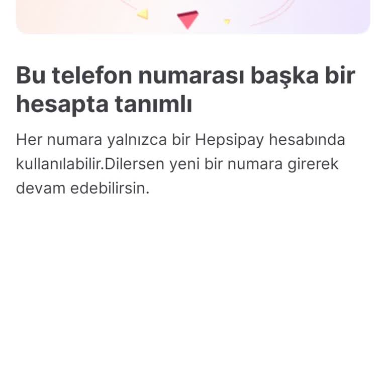 Yeni Numaramla Hepsipay Hesabına Giremiyorum