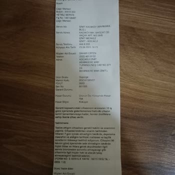 Motor Garantili Süpürge İçin Yüksek Tamir Ücreti Mağduriyeti