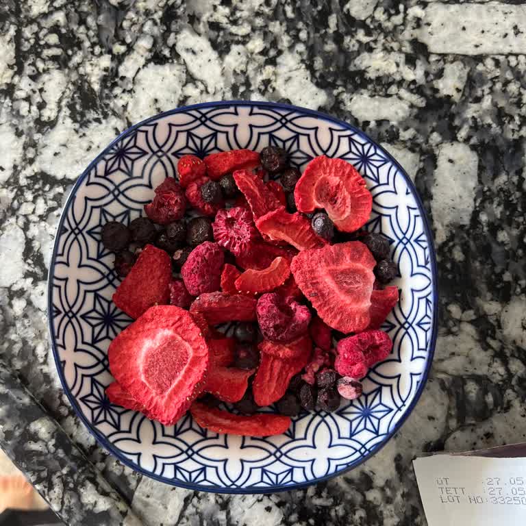 Paket İçeriğinde Eksik Böğürtlen Meyvesi