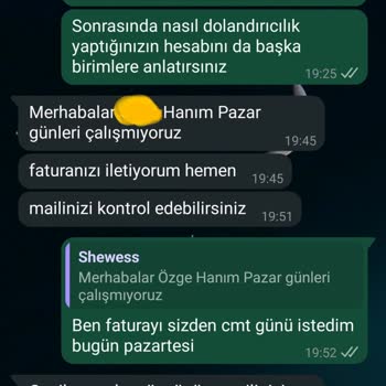 Faturasız, Kusurlu Ve Yanıltıcı Ürün Gönderimi: Shewess'ten Aldığım Elbiselerle Yaşadığım Büyük Mağduriyet