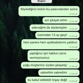 Ayakkabı Teslimatı Ve İletişim Sorunu Yaşıyorum