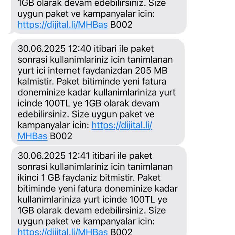Kısa Sürede Yüksek İnternet Kullanımı Ve Fatura Şişirme Endişesi