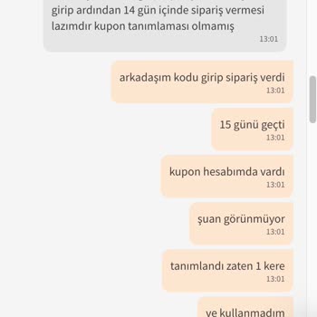 Trendyolmilla Arkadaşını Çağır Kampanyasında Kupon Kullanımıyla İlgili Sorun