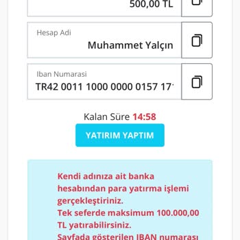 Para Yatırma Sonrası Hesapta Sorun Ve İade Problemi