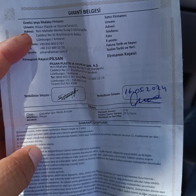 Pilsan Akülü Araba Arızası Ve Yedek Parça Sorunu