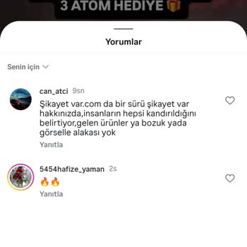 Olumsuz Yorumlar Siliniyor, Müşteriler Yanıltılıyor