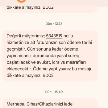 Adres Bilgisi Verilmeden Modem Ücreti Yansıtıldı