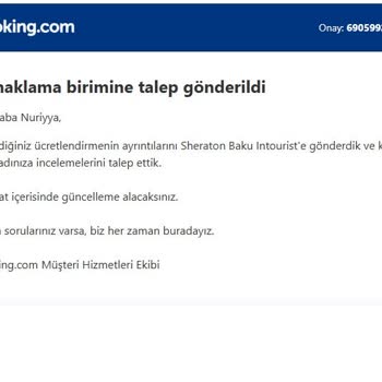 Rezervasyon Sonrası Kredi Kartımdan Para Çekildi, Otelde Konaklayamadık Ve Ücret İadesi Yapılmadı