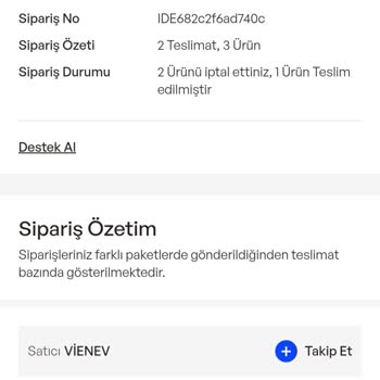 Siparişim Gönderilmedi, Ücret İadesi De Yapılmıyor