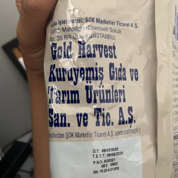 Amigo Açılmamış Çekirdek Paketinden Kurtçuk Çıktı