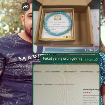 Kehribar Sepeti'nden Farklı Ürün Gönderimi Ve İletişim Sorunu