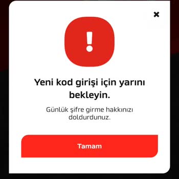 Kampanya Kodu Girişi Sınırı Nedeniyle 10x Puan Kazanamadım