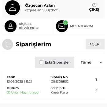 Sipariş Verildi, Ürün Gönderilmedi Ve İade Alınamıyor