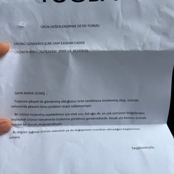 Aldığım İkili Takımın Tüyleri Dökülüyor, Mağaza İade Talebimi Reddetti