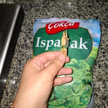 Dondurulmuş Ispanakta Yabancı Madde Çıkması Ve Sağlık Endişesi