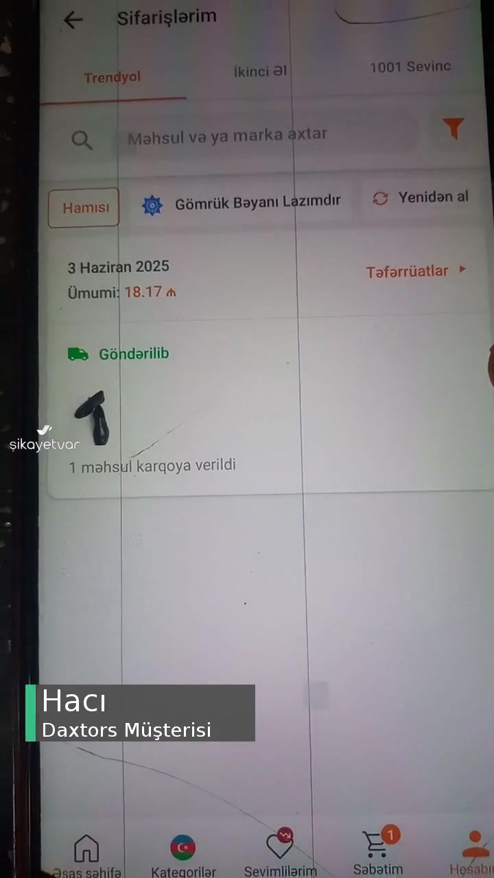 Daxtors Siparişim Gelmiyor videonun kapak resmi