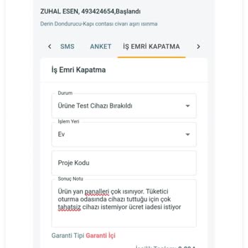 Derin Dondurucu Aşırı Isınıyor İade Talebim Reddedildi