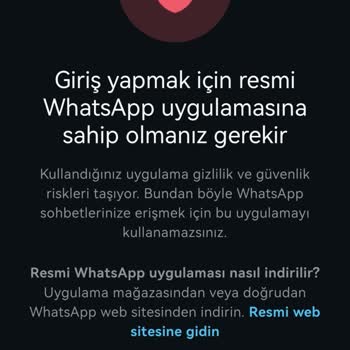 WhatsApp Numaram Güvenlik Riski Nedeniyle Engellendi, Çözüm Bulamıyorum