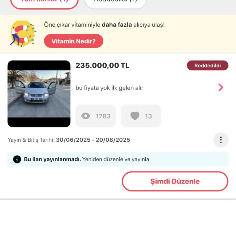 Letgo Ödeme Alıp İlanı Reddetti Param Ve İlanım Kayıp