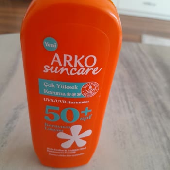 Arko Sun Care 50 Faktör Krem Cildimizi Koruyamadı, Kızarıklık Ve Yanık Oluştu