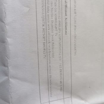 Teknosa'dan Alınan TV Teslim Edilmedi, Müşteri Hizmetleri Yanıtsız Kaldı