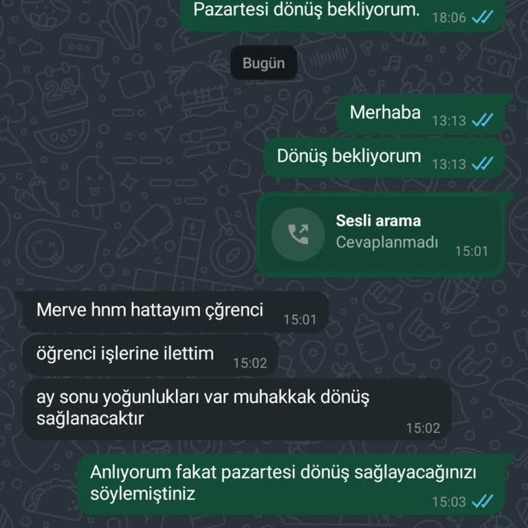 Eğitim Kalitesi Ve İade Sürecinde Yaşanan Sorunlar