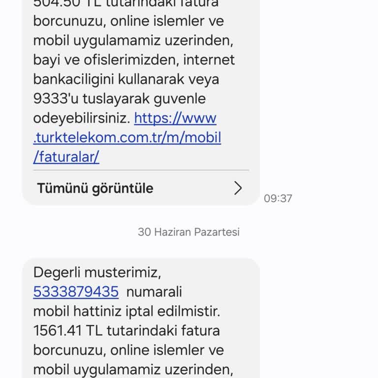 Taahhüt Bitmesine Rağmen Haksız Yüksek Fatura Ve Müşteri Hizmetlerine Ulaşamama
