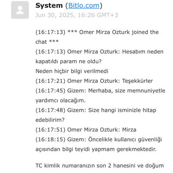 Hesabım Kapatıldı, Birikimlerime Ulaşamıyorum