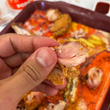 Popeyes'ten Aldığım Kanat Kova Menü İki Kez Çiğ Geldi, İade Talep Ediyorum