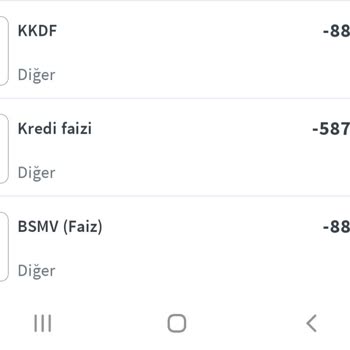 Ödemeden Fazla Para Kesilmesi Ve Bilgi Verilmemesi
