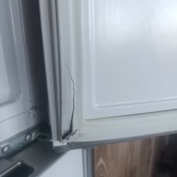 Buzdolabı Kapağı Lastiği Kendiliğinden Yırtıldı, Servis Ücret Talep Etti