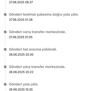 Kargom Günlerdir Dağıtıma Çıkarılmıyor Ve Müşteri Hizmeti Yetersiz