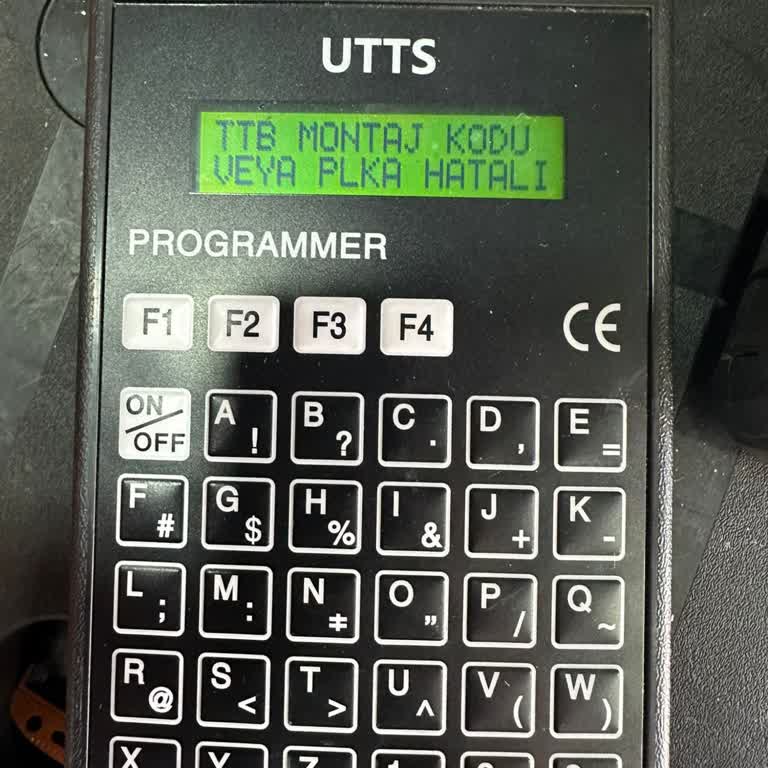 Montaj Hatası Ve Yetersiz Destek Nedeniyle Utts Takılamıyor