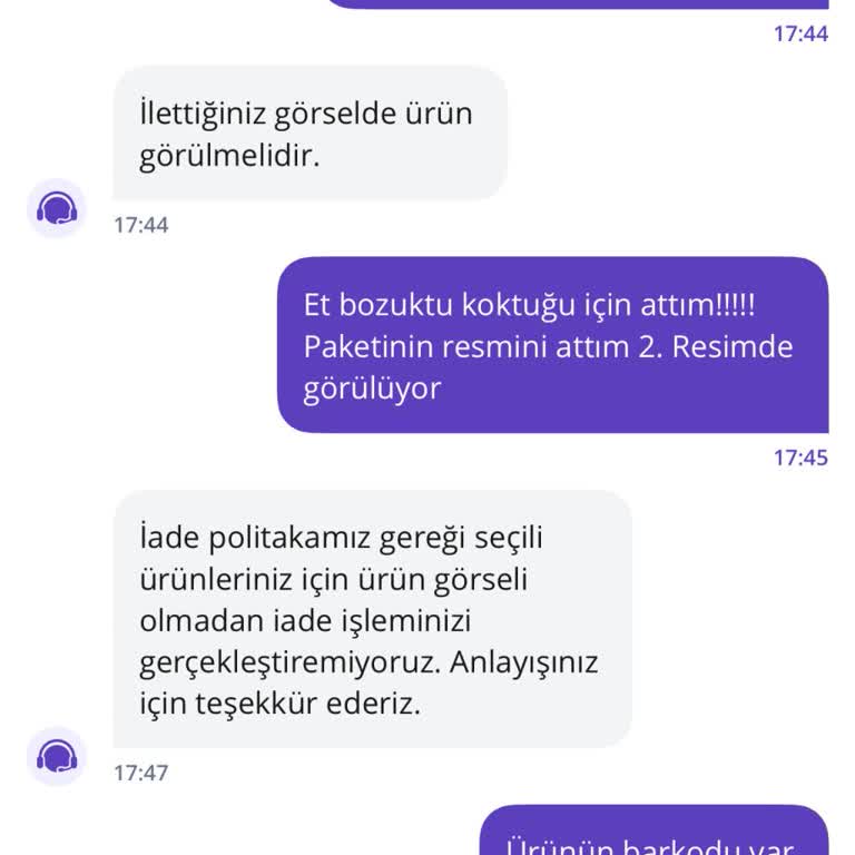 Tarihi Geçmiş Ürünün İadesi Reddedildi, Müşteri Mağdur Edildi