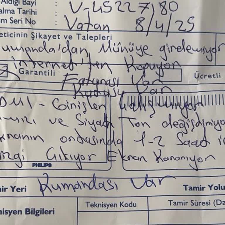 Satın Aldığım Philips Ambilight TV'de Süreklilik Gösteren Sorunlar Ve İlgisizlik