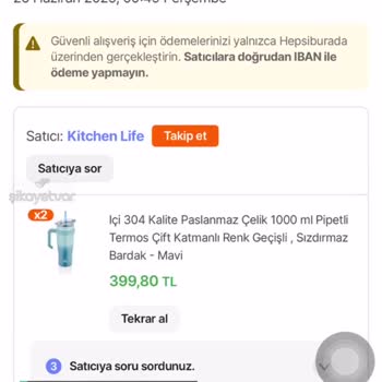 Kitchen Life Ürün Yok Deniyor!