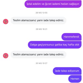 Ayakkabı Siparişi Sonrası Uzayan İade Süreci Ve İletişim Sorunları