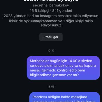Randevu Onayı Ve İletişim Eksikliği Hayal Kırıklığı Yarattı