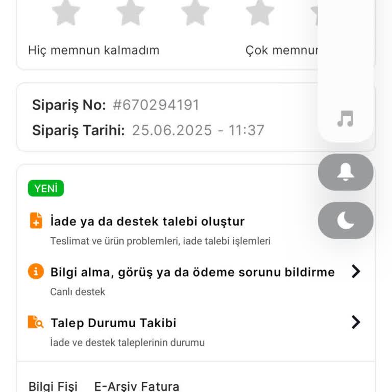 Siparişim Bilgim Dışında İptal Edildi, Müşteri Hizmetlerine Ulaşamadım
