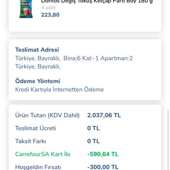 Eksik Ürün Ve İptal Edilen İndirim Kuponu Mağduriyeti