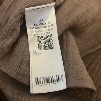 LCW Online Siparişimdeki Pantolon Kısa Sürede Yırtıldı