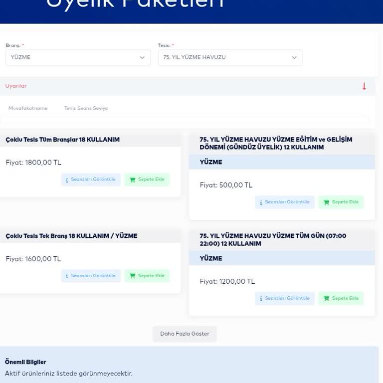 Yüzme Havuzu Ücretine Fahiş Zam Tepkisi