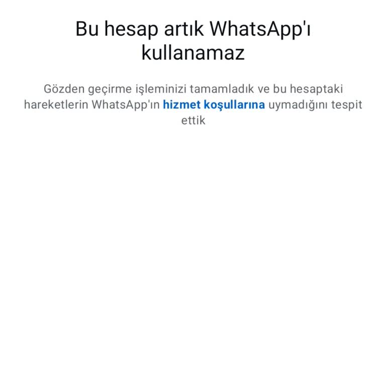 WhatsApp Hesabım Haksız Yere Kapatıldı, İşim Aksıyor!