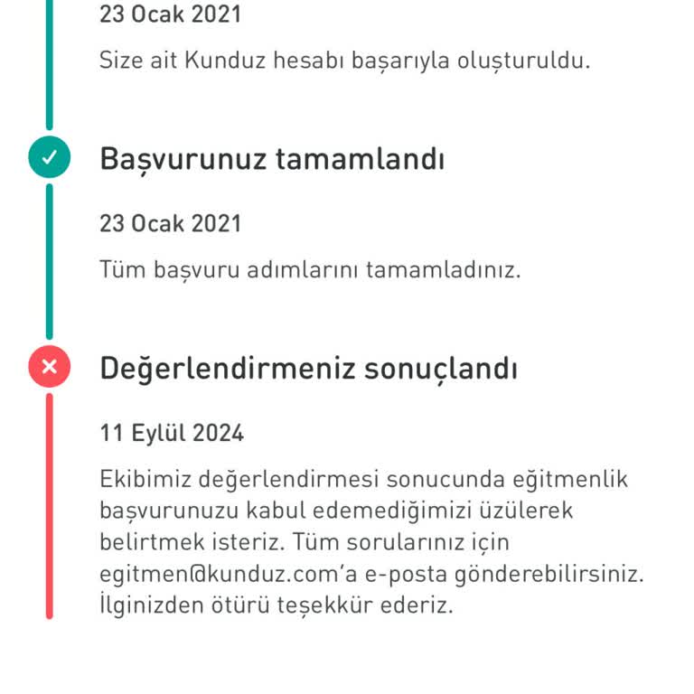 Başvuru Reddi Ve Gerekçe Sunulmaması Hakkında Sorun