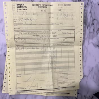 Bosch Buzdolabı Arızası Sonrası Çözülmeyen Mağduriyetim