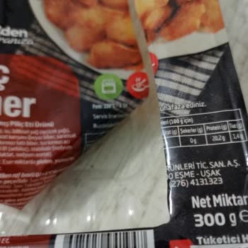 Gedik Piliç Dönerden Plastik Parça Çıkması Ve Eksik Bilgilendirme