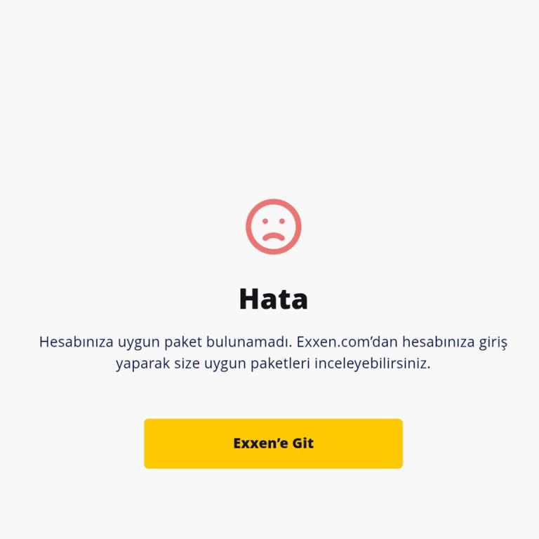 Exxen Aboneliğimi İptal Edemiyorum Hata Veriyor
