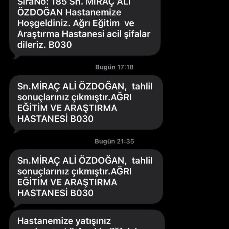 Haberim Olmadan İzinsiz Hastane Kaydı Oluşturuldu