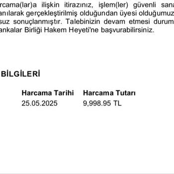 Haberim Olmadan Yapılan Yüksek Tutar İşlem İçin Garanti Bankası İptal Etmedi