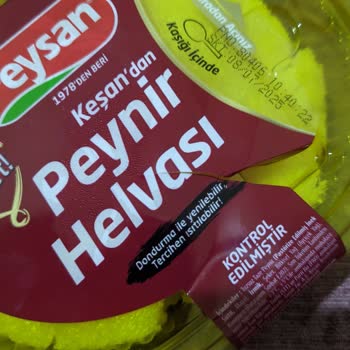 Taze Olması Gereken Peynir Helvası Küflü Çıktı, İlgisizlikle Karşılaştım